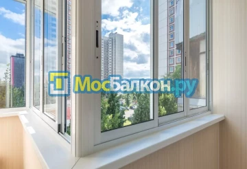Алюминиевое остекление лоджий под ключ по доступным ценам в Пушкино | МосБалкон