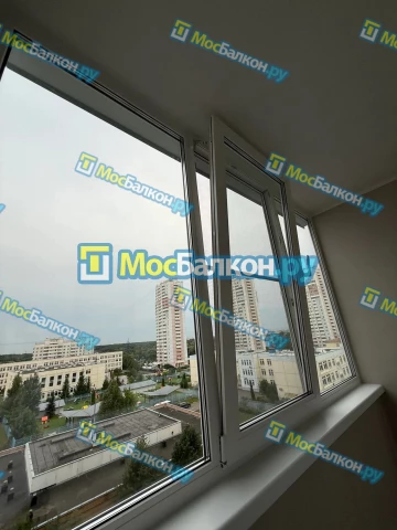 Теплое остекление лоджий под ключ по доступным ценам в Пушкино | МосБалкон