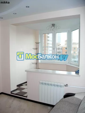 Остекление лоджий под ключ по выгодной цене в Пушкино – застеклить лоджию и балкон в МосБалкон