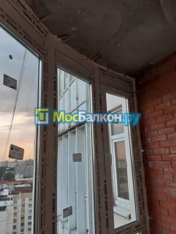 Панорамное остекление заказать под ключ по выгодной цене в Пушкино от компании МосБалкон