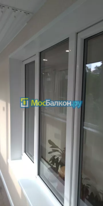 Теплое остекление лоджий под ключ по доступным ценам в Пушкино | МосБалкон