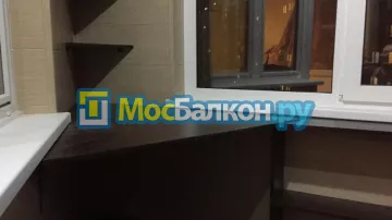 Шкаф на балкон купить в Пушкино на заказ недорого от МосБалкон