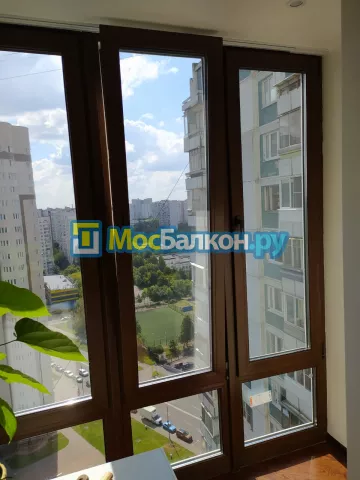 Панорамное остекление заказать под ключ по выгодной цене в Пушкино от компании МосБалкон