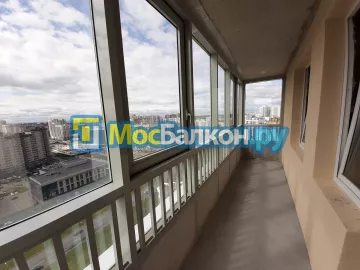 Остекление лоджий под ключ по выгодной цене в Пушкино – застеклить лоджию и балкон в МосБалкон