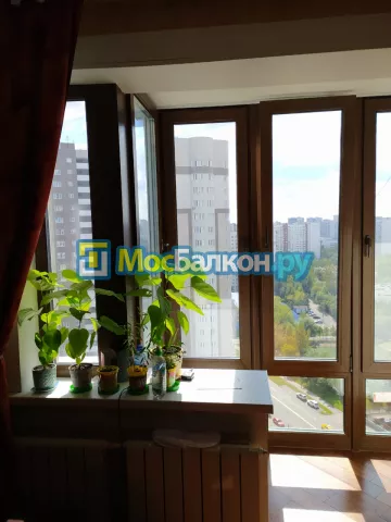 Панорамное остекление заказать под ключ по выгодной цене в Пушкино от компании МосБалкон