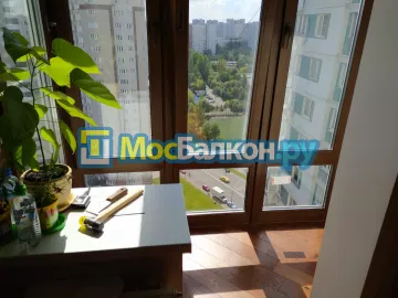 Панорамное остекление заказать под ключ по выгодной цене в Пушкино от компании МосБалкон