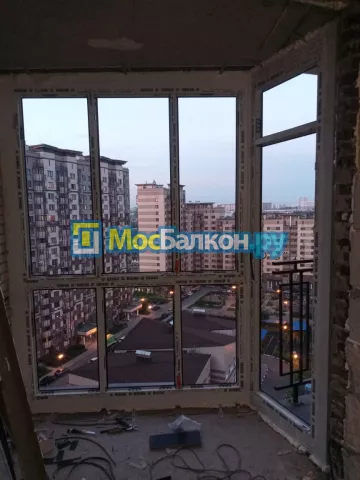 Панорамное остекление заказать под ключ по выгодной цене в Пушкино от компании МосБалкон