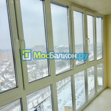 Французское остекление балконов и лоджий под ключ по доступным ценам в Пушкино | МосБалкон