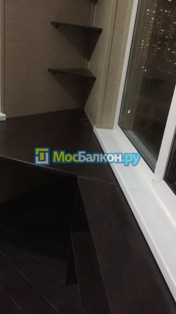 Шкаф на балкон купить в Пушкино на заказ недорого от МосБалкон