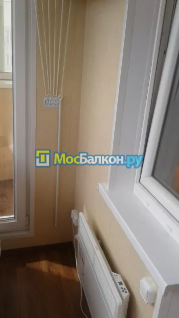 Отделка балкона и лоджии пластиковыми ПВХ панелями в Пушкино от компании МосБалкон
