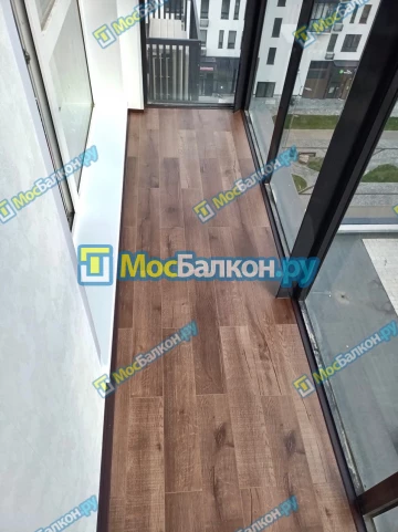 Панорамное остекление заказать под ключ по выгодной цене в Пушкино от компании МосБалкон