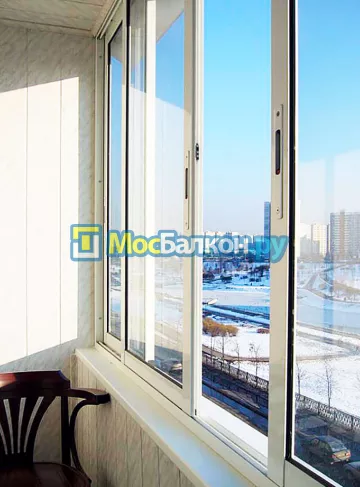 Алюминиевое остекление лоджий под ключ по доступным ценам в Пушкино | МосБалкон