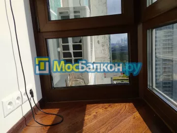 Панорамное остекление заказать под ключ по выгодной цене в Пушкино от компании МосБалкон