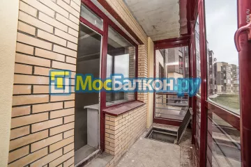 Шкаф на балкон купить в Пушкино на заказ недорого от МосБалкон