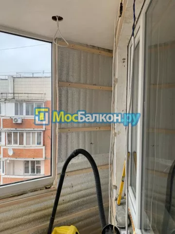 Отделка балконов в Пушкино | Отделка балконов и лоджий и обшивка под ключ в МосБалкон