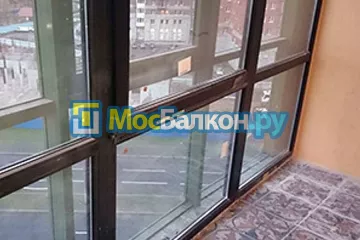 Французское остекление балконов и лоджий под ключ по доступным ценам в Пушкино | МосБалкон