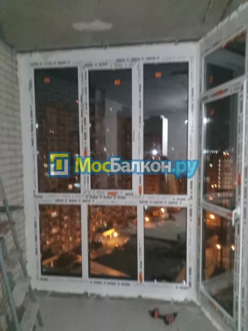 Панорамное остекление заказать под ключ по выгодной цене в Пушкино от компании МосБалкон