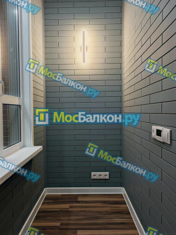 Отделка балконов в Пушкино | Отделка балконов и лоджий и обшивка под ключ в МосБалкон