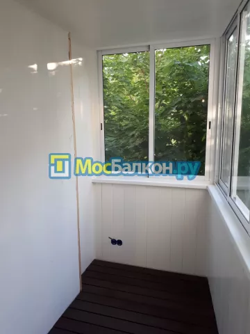 Отделка балконов в Пушкино | Отделка балконов и лоджий и обшивка под ключ в МосБалкон