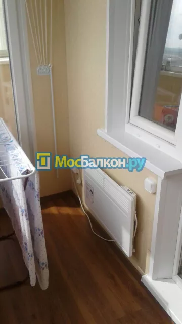 Отделка балкона и лоджии пластиковыми ПВХ панелями в Пушкино от компании МосБалкон