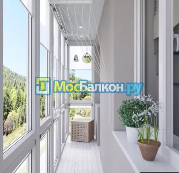 Отделка балкона и лоджии пластиковыми ПВХ панелями в Пушкино от компании МосБалкон