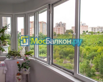 Алюминиевое остекление лоджий под ключ по доступным ценам в Пушкино | МосБалкон