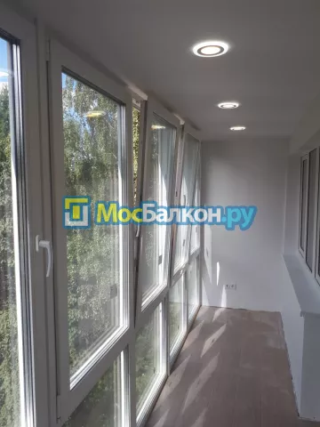 Панорамное остекление заказать под ключ по выгодной цене в Пушкино от компании МосБалкон