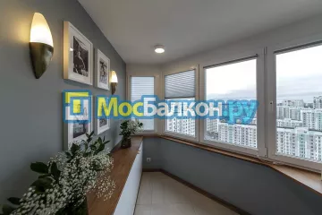 Французское остекление балконов и лоджий под ключ по доступным ценам в Пушкино | МосБалкон
