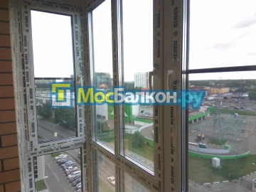 Панорамное остекление заказать под ключ по выгодной цене в Пушкино от компании МосБалкон