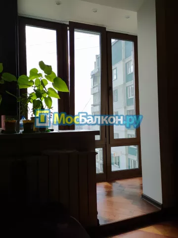 Панорамное остекление заказать под ключ по выгодной цене в Пушкино от компании МосБалкон