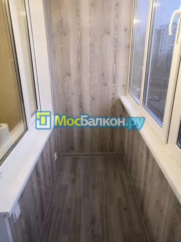 Алюминиевое остекление лоджий под ключ по доступным ценам в Пушкино | МосБалкон