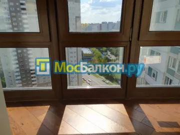 Панорамное остекление заказать под ключ по выгодной цене в Пушкино от компании МосБалкон
