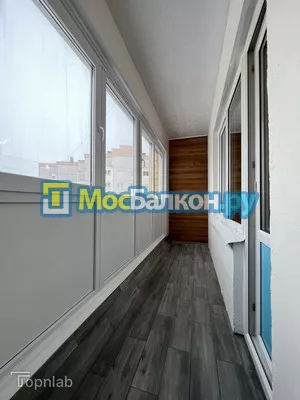 Отделка балконов в Пушкино | Отделка балконов и лоджий и обшивка под ключ в МосБалкон