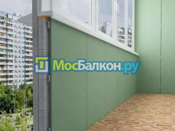 Остекление лоджий под ключ по выгодной цене в Пушкино – застеклить лоджию и балкон в МосБалкон