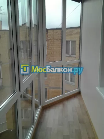 Французское остекление балконов и лоджий под ключ по доступным ценам в Пушкино | МосБалкон