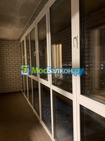 Остекление лоджий под ключ по выгодной цене в Пушкино – застеклить лоджию и балкон в МосБалкон