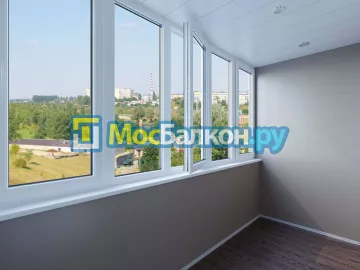 Пластиковое остекление лоджий под ключ по доступным ценам в Пушкино | МосБалкон