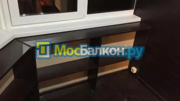 Шкаф на балкон купить в Пушкино на заказ недорого от МосБалкон