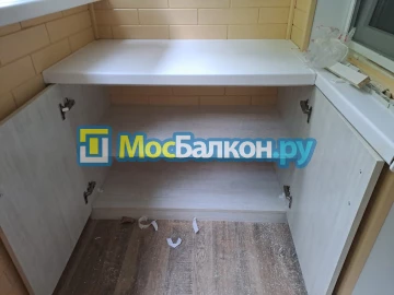 Шкаф на балкон купить в Пушкино на заказ недорого от МосБалкон
