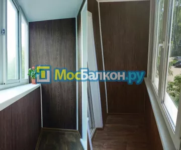 Шкаф на балкон купить в Пушкино на заказ недорого от МосБалкон
