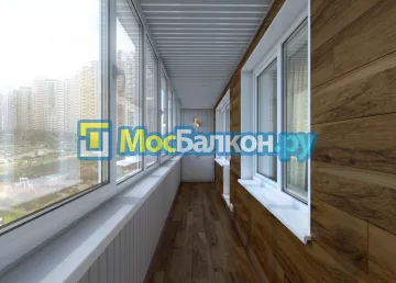 Отделка балконов в Пушкино | Отделка балконов и лоджий и обшивка под ключ в МосБалкон