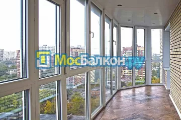 Французское остекление балконов и лоджий под ключ по доступным ценам в Пушкино | МосБалкон