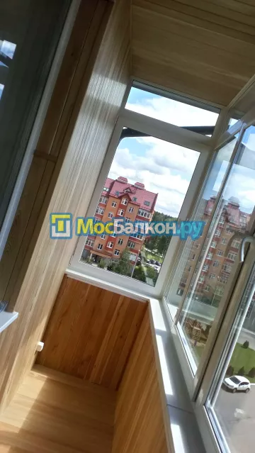 Отделка балконов в Пушкино | Отделка балконов и лоджий и обшивка под ключ в МосБалкон
