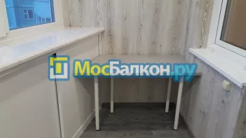 Шкаф на балкон купить в Пушкино на заказ недорого от МосБалкон
