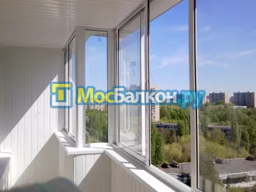 Остекление лоджий под ключ по выгодной цене в Пушкино – застеклить лоджию и балкон в МосБалкон