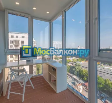 Шкаф на балкон купить в Пушкино на заказ недорого от МосБалкон