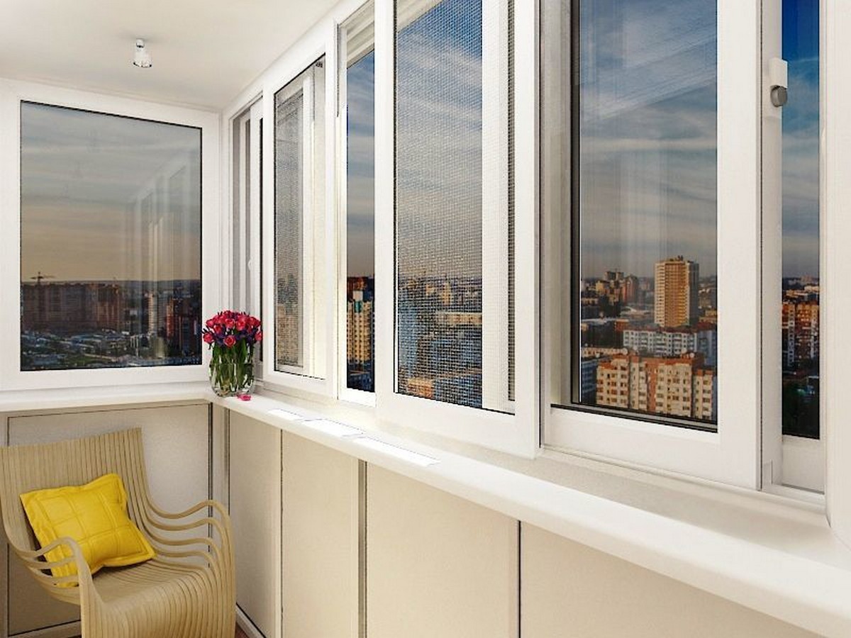Балкон как кабинет